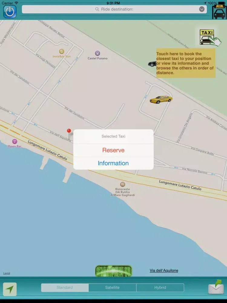 Limo Manager - the legal worldwide alternative for taxi, minibus and limousine fleet managers iPad  स्क्रीनशॉट