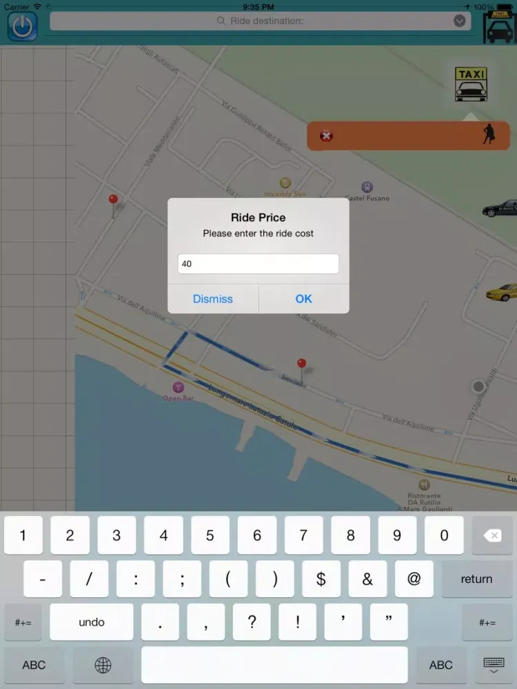 Limo Manager - the legal worldwide alternative for taxi, minibus and limousine fleet managers iPad  स्क्रीनशॉट