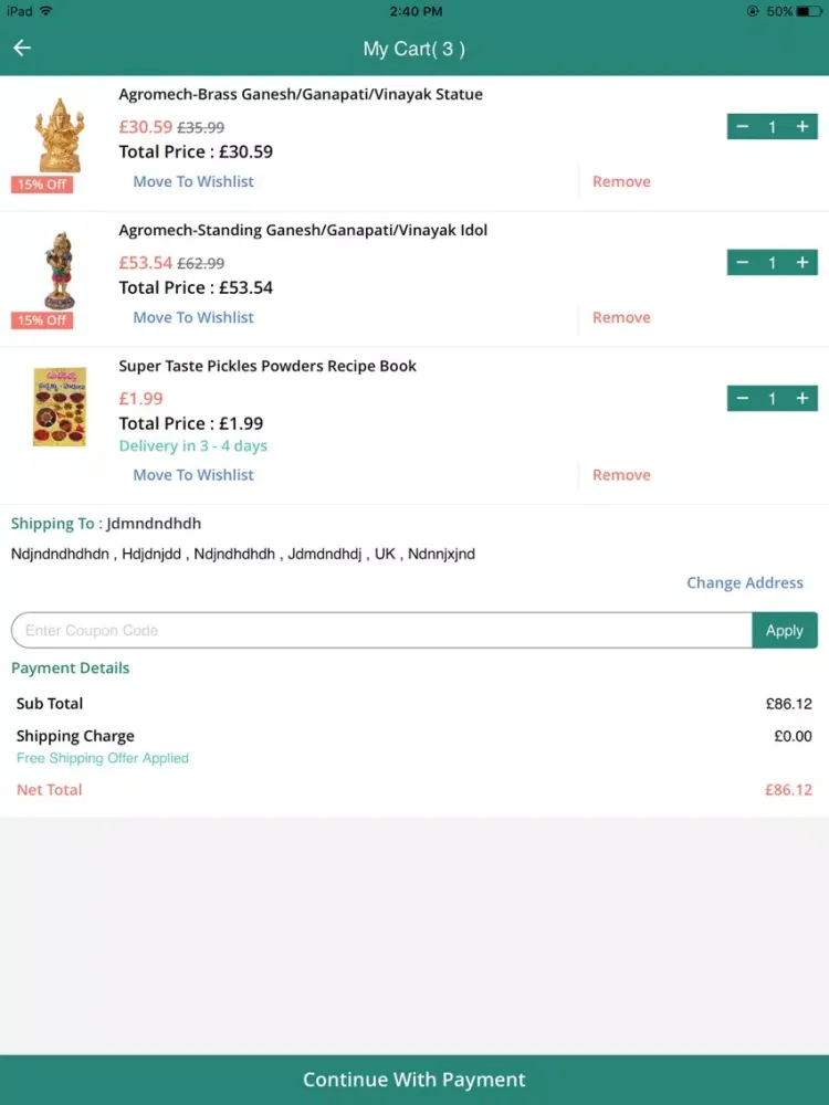 IndoMart iPad  স্ক্রিনশট