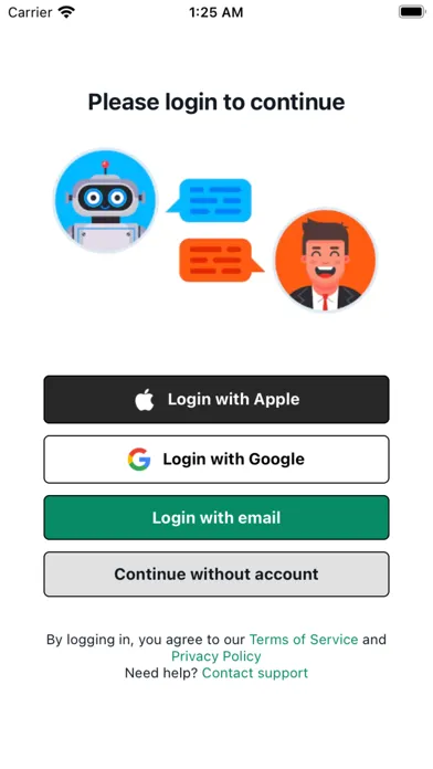 Zoba: Chat with AI & GBT-4 스크린샷
