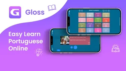 Capturas de tela do Gloss: Easy Learn Portuguese