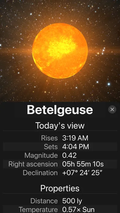 Stellar Tour - AR Stargazer Screenshots