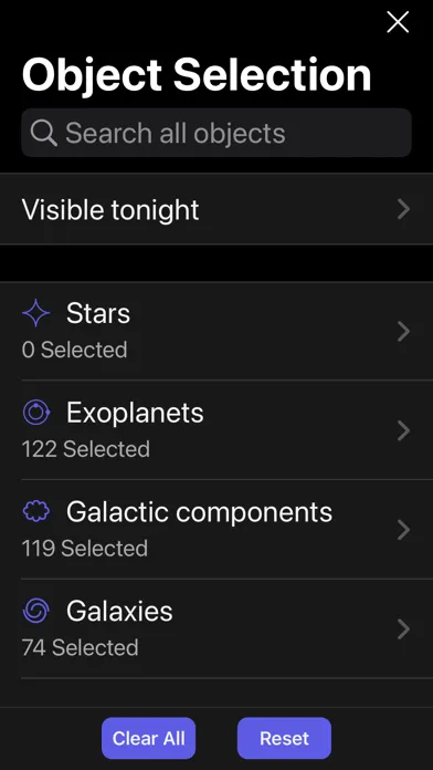 Stellar Tour - AR Stargazer Screenshots