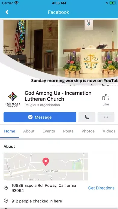 Capturas de pantalla de Incarnation Lutheran Church