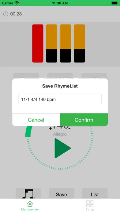 Screenshot di Metronme Plus
