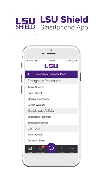 Capturas de pantalla de LSU Shield