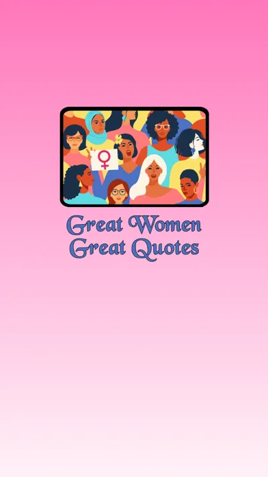Zrzuty ekranu Great Women, Great Quotes!