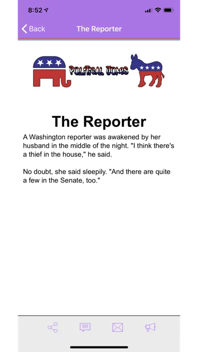 Political Jokes USA Screenshots