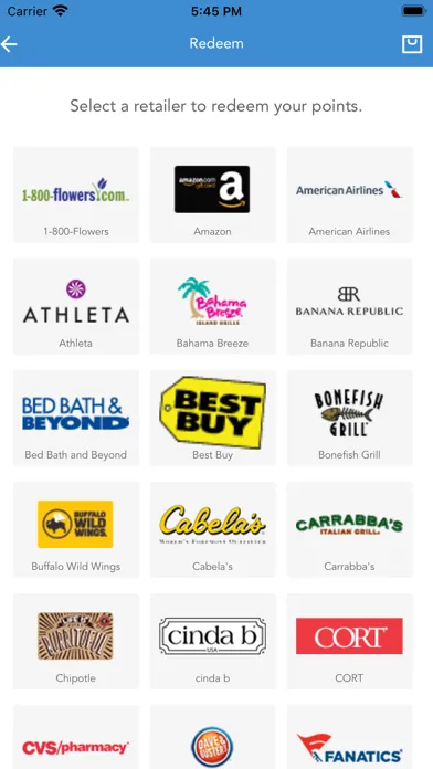 CORT Rewards™ Screenshots