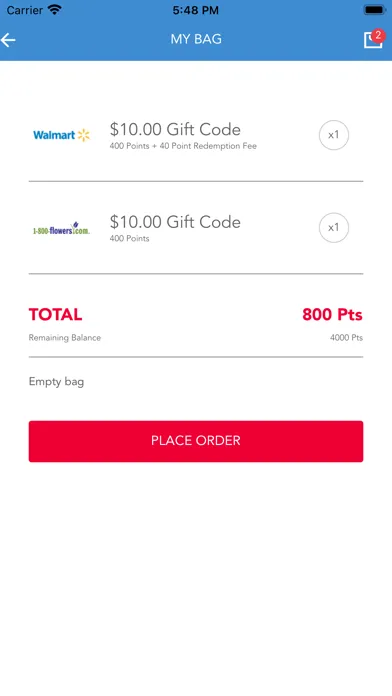 CORT Rewards™ Screenshots