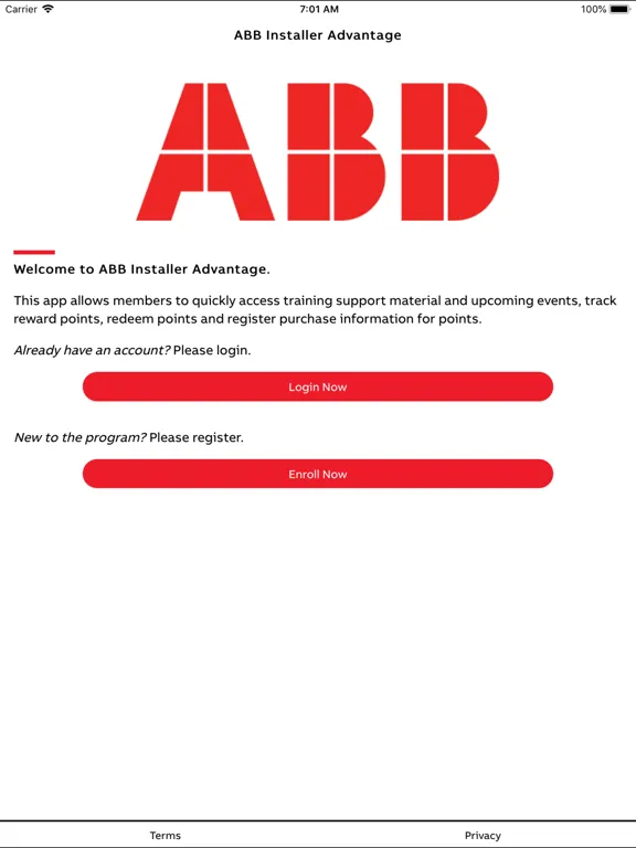 ABB Installer Advantage iPad  سکرین شاٹس