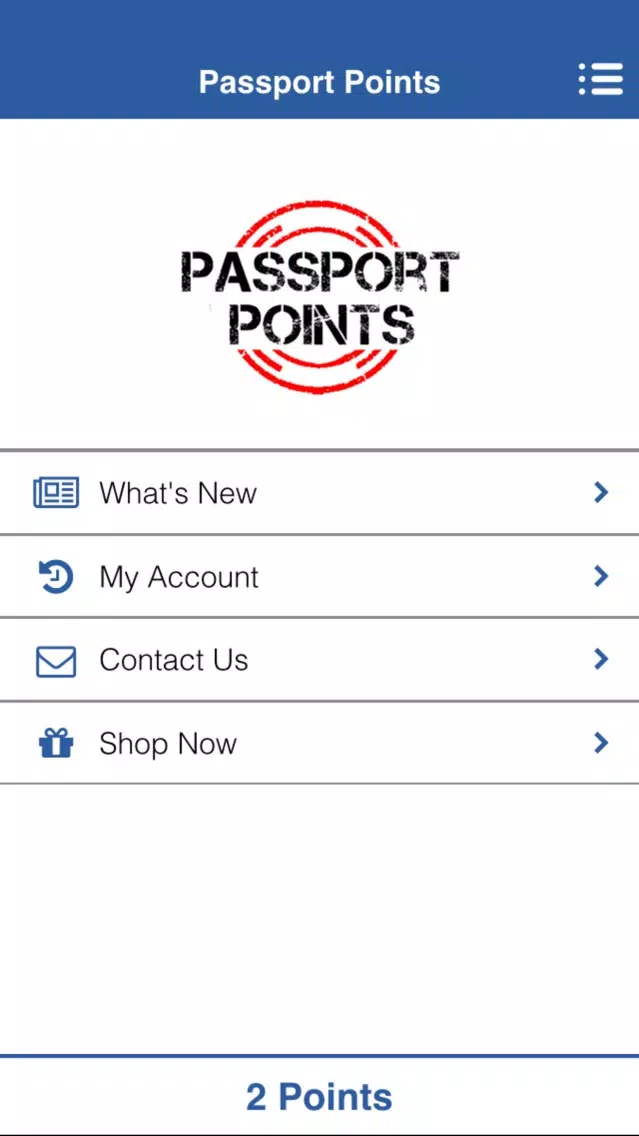 ISI Passport Points スクリーンショット