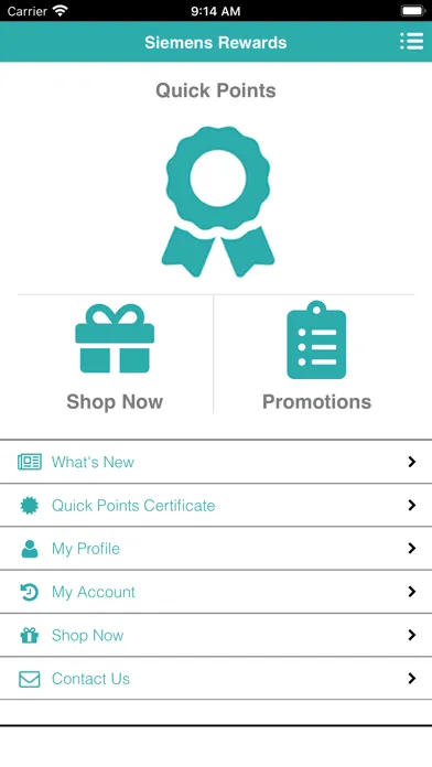 Скриншоты Siemens Rewards