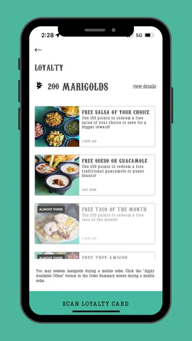 Capturas de pantalla de Barrio Tacos Official