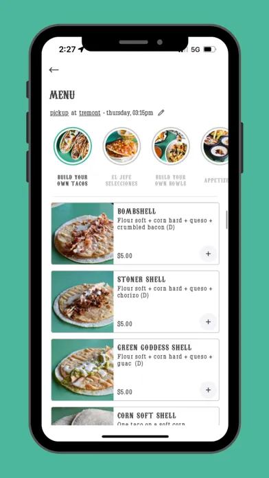 Capturas de pantalla de Barrio Tacos Official