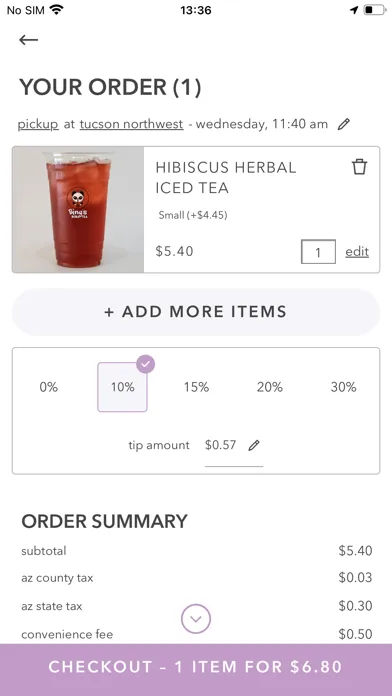 تصاویر Bing's Boba Tea App