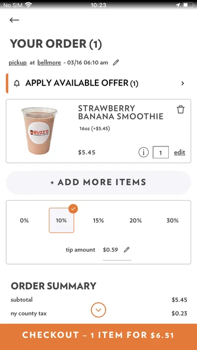 Buzz'd Screenshots