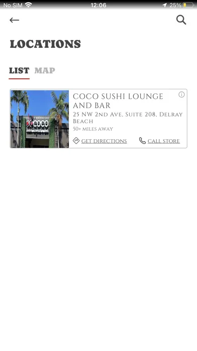 Coco Sushi Lounge and Bar Screenshots