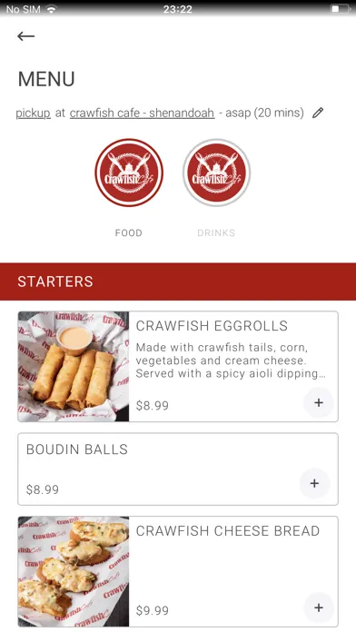 Crawfish Cafe Screenshots