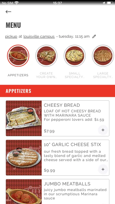 Derby City Pizza سکرین شاٹس