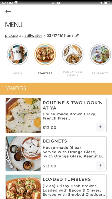 Tangkapan skrin Hatch The Early Mood Food App