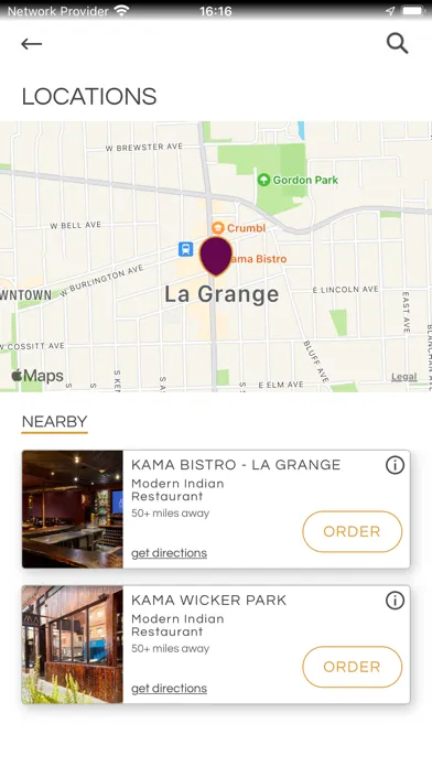 KAMA Modern Indian Restaurant Screenshots