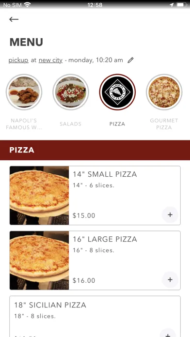 Napoli's Pizza New City, NY स्क्रीनशॉट