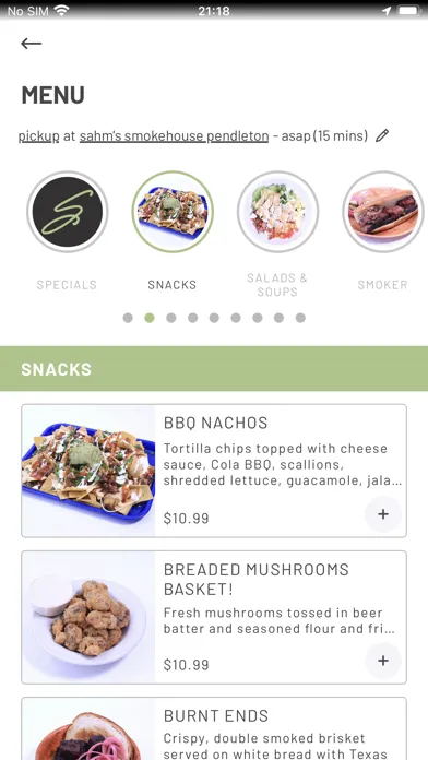 Sahm's Hospitality Group Screenshots