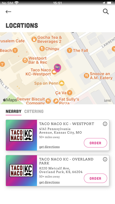 Capturas de pantalla de TACO NACO KC