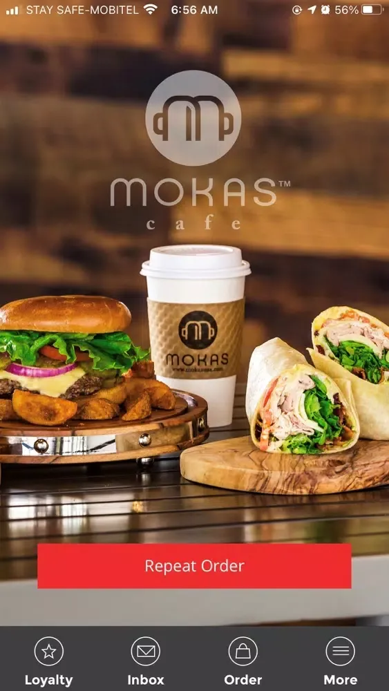 Mokas Cafe Mobile Ordering应用截图