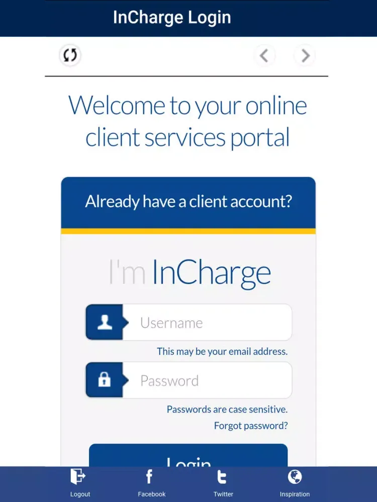 Ảnh chụp màn hình của I'm InCharge iPad 
