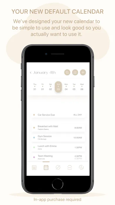 In Charge App Screenshots