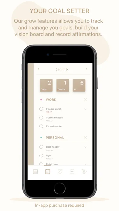 In Charge App Screenshots