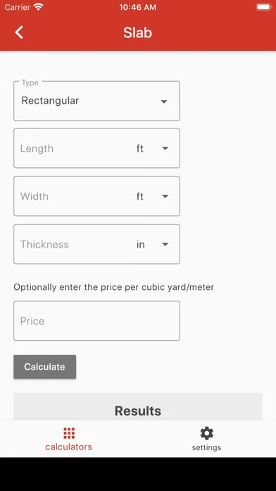 Capturas de pantalla de Concrete Calculator Plus