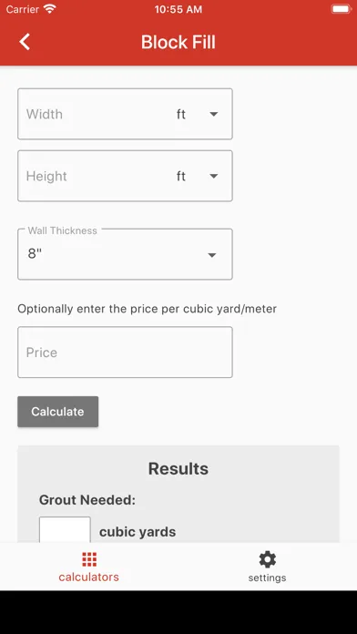 Capturas de pantalla de Concrete Calculator Plus