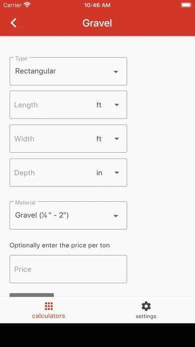 Capturas de pantalla de Concrete Calculator Plus