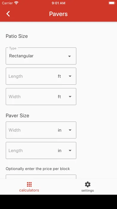 Landscaping Calculator Plus Ekran Görüntüleri