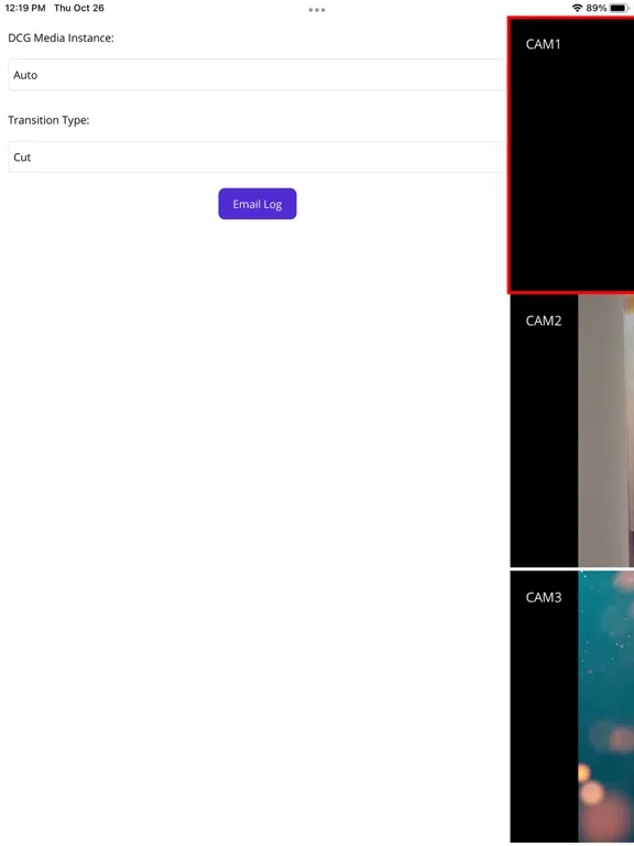 Dakiki Multicam iPad  Ekran Görüntüleri
