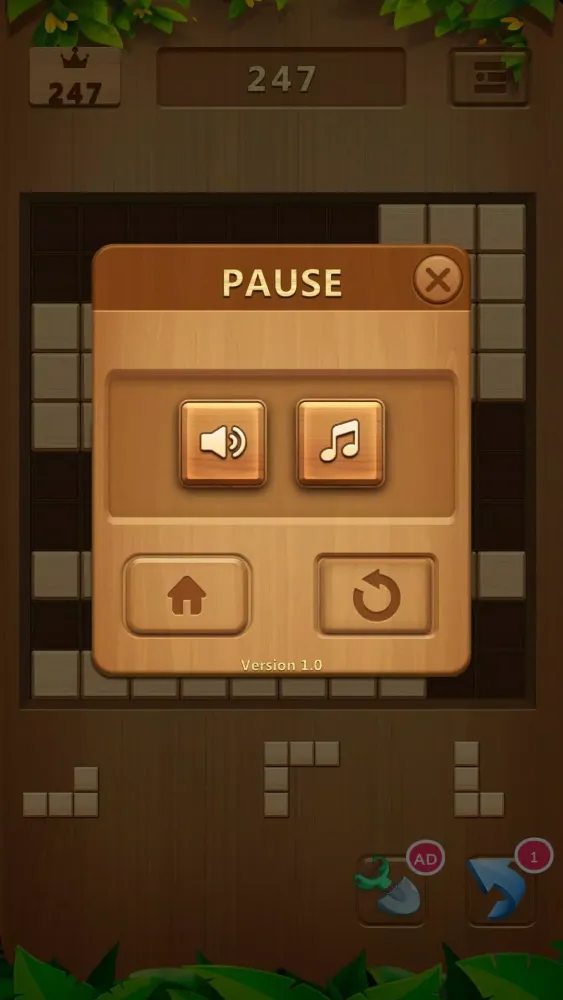 Wood Block Puzzle 2022 - 3D 스크린샷