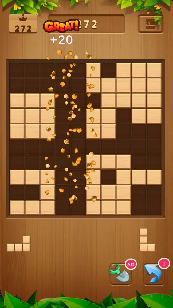 Wood Block Puzzle 2022 - 3D 스크린샷