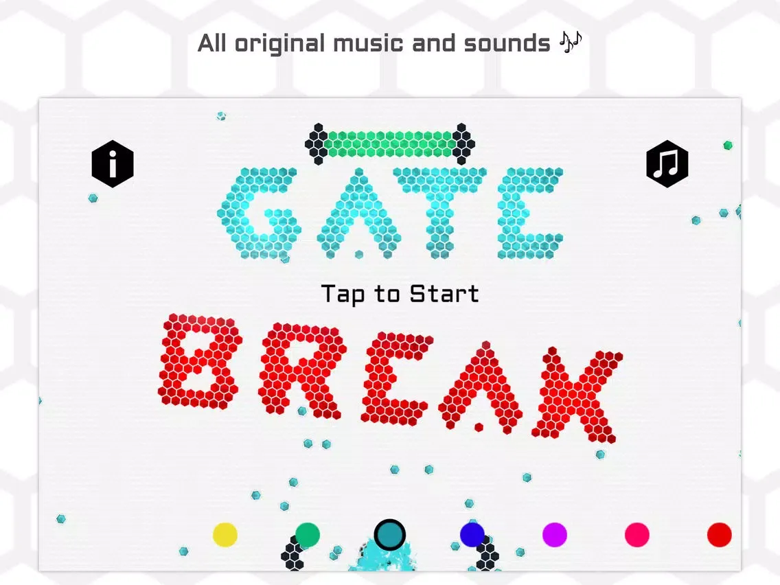Gate Break – Fun Free Brick Smashing Tilt and Touch Arcade Game iPad  Screenshots