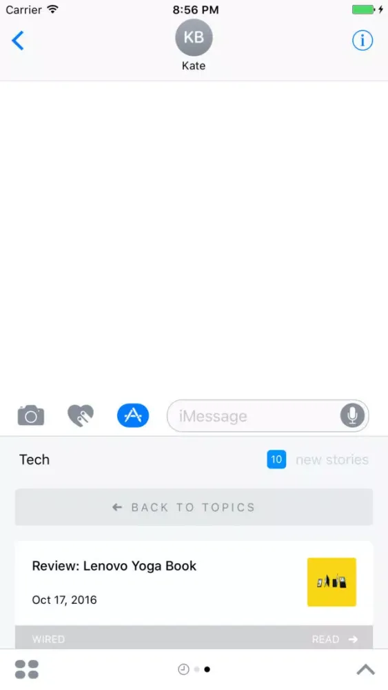 IM News: Share Updates in Sports, Tech, Politics Screenshots