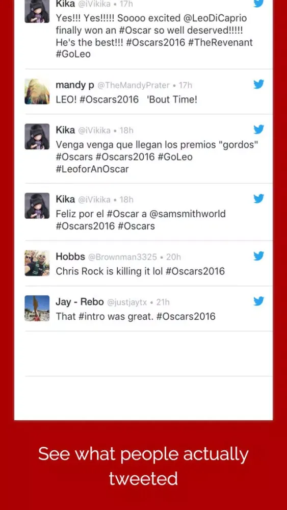 Capturas de pantalla de Tweet Map – See Live Tweets Around You