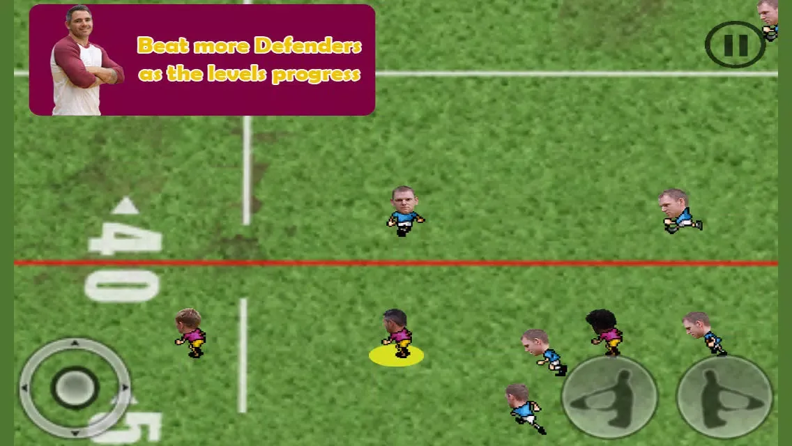 Tangkapan skrin One Play Rugby League