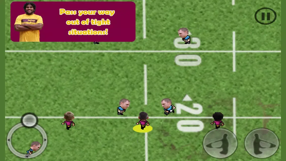 Tangkapan skrin One Play Rugby League