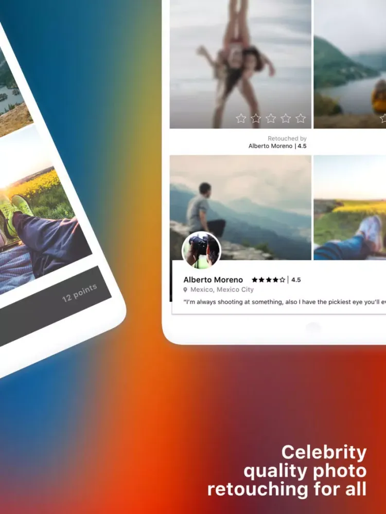ImageIN - Real Human Retoucher iPad  Ekran Görüntüleri