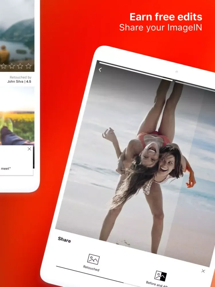 ImageIN - Real Human Retoucher iPad  Ekran Görüntüleri