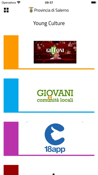 Zrzuty ekranu Provincia di Salerno
