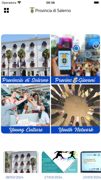 Zrzuty ekranu Provincia di Salerno