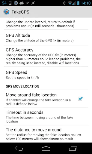 Capturas de pantalla de Fake GPS Go Location Spoofer